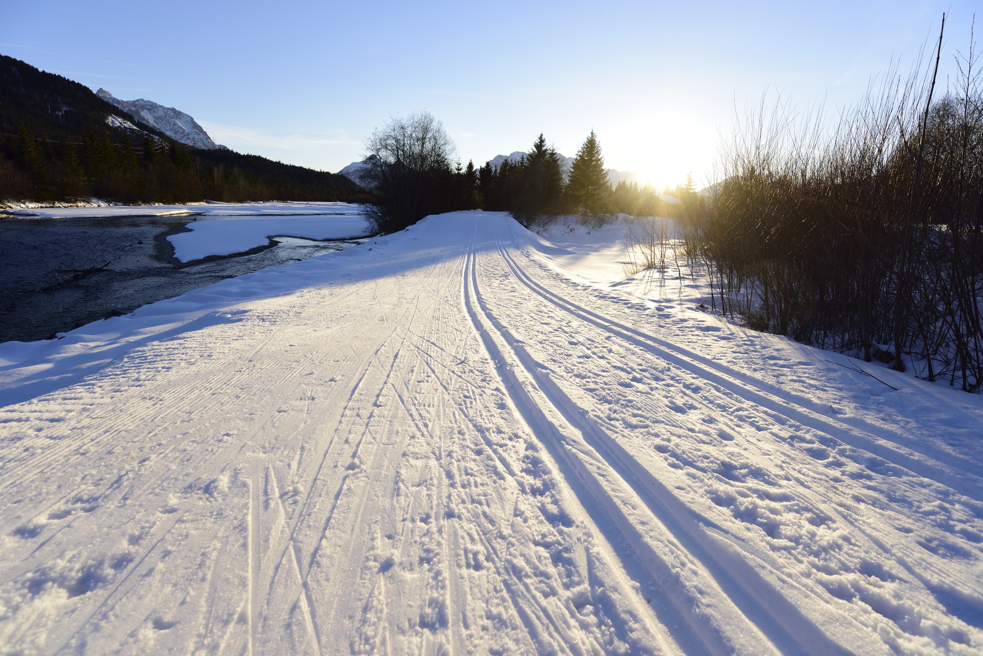 Canada-loipe in Wallgau