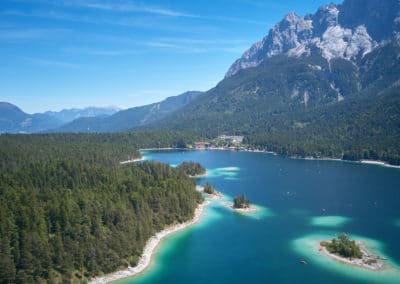 Eibsee in Garmisch-Partenkirchen