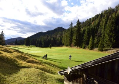 Golfplatz in Wallgau