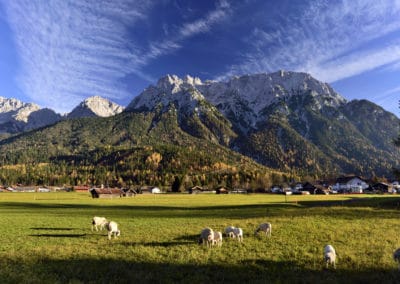 Mittenwald Ortsansicht