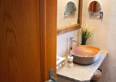 Badezimmer Ansicht 6_Ferienhaus Werdenfels